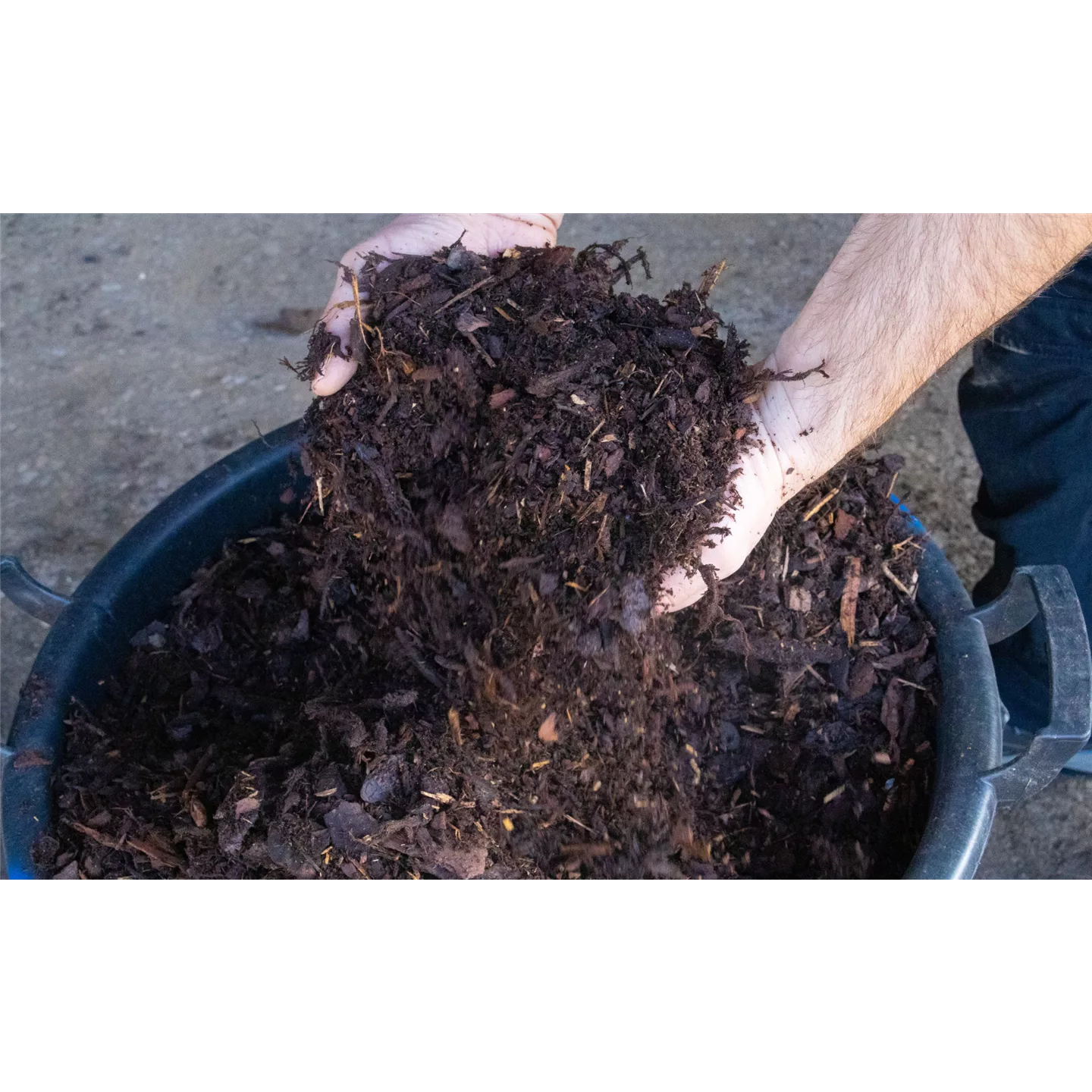 Kübel KunzTop Bark Nadelholz-Rinde Abdeckmulch